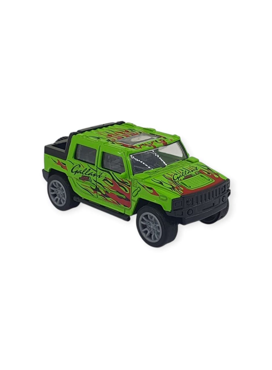 Çek Bırak Araba Metal -K137A7 - Yeşil