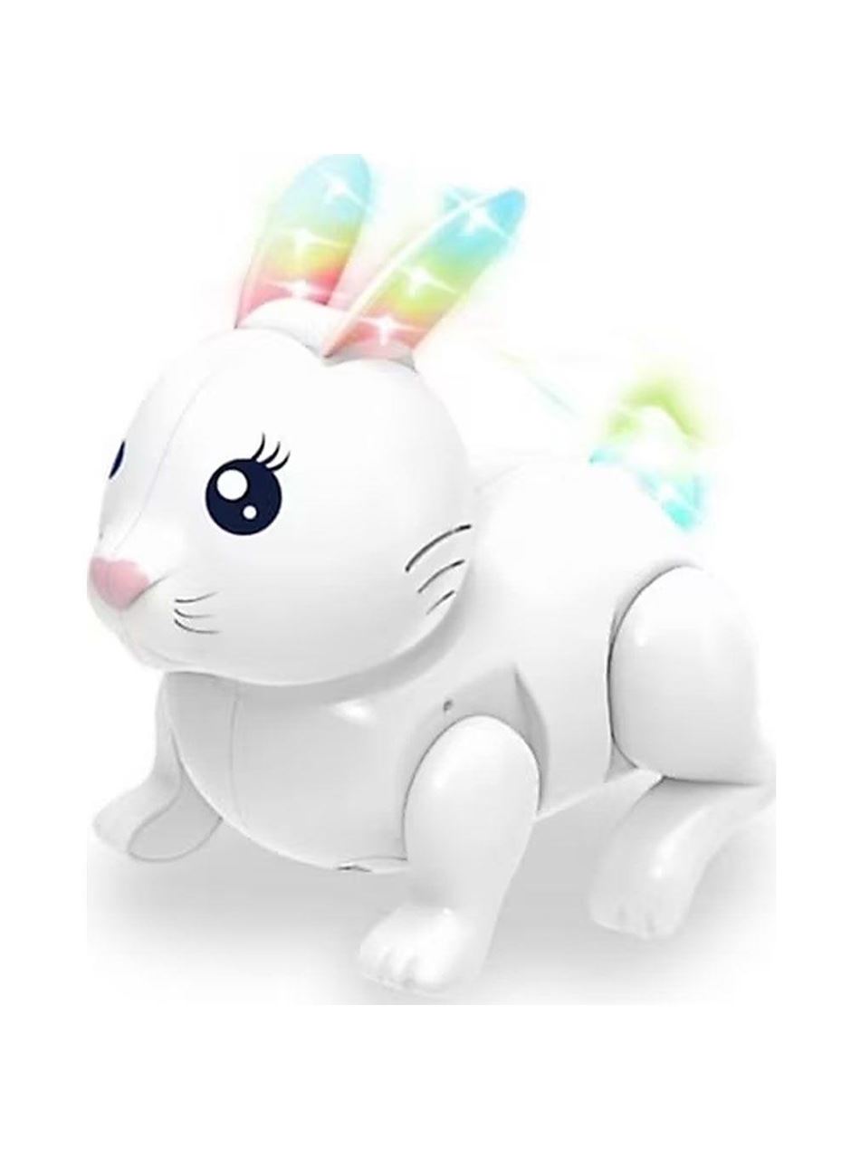 99777-1 - PİLLİ SESLİ IŞIKLI YÜRÜYEN TAVŞAN