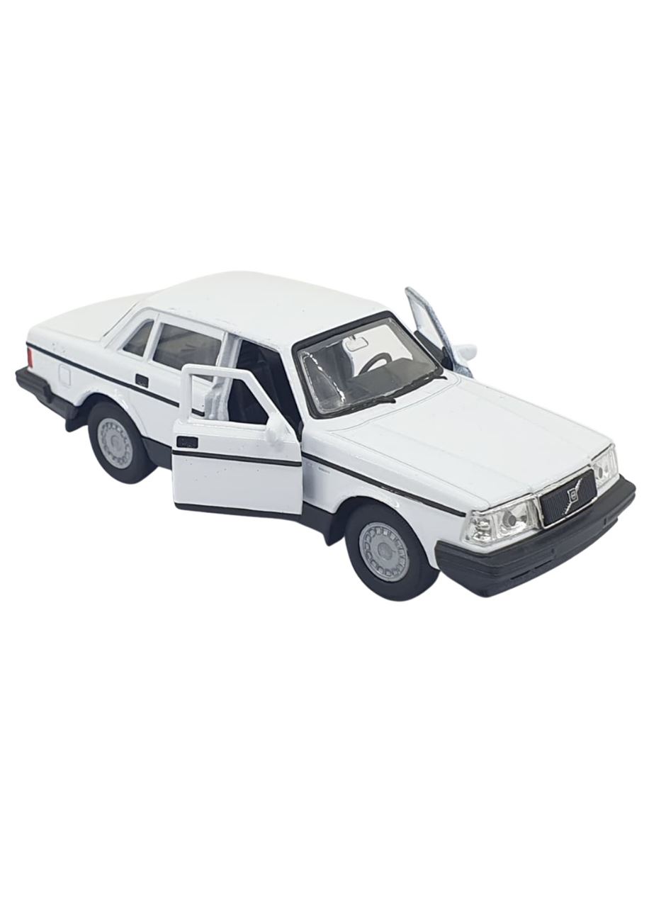 1:32 Volvo 240 GL Çek Bırak -Araba - 43784-BEYAZ