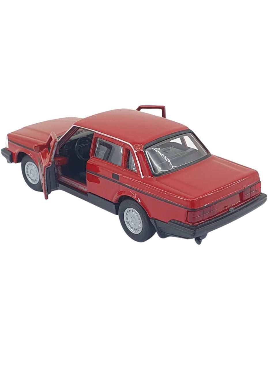 1:32 Volvo 240 GL Çek Bırak -Araba - 43784-KIRMIZI