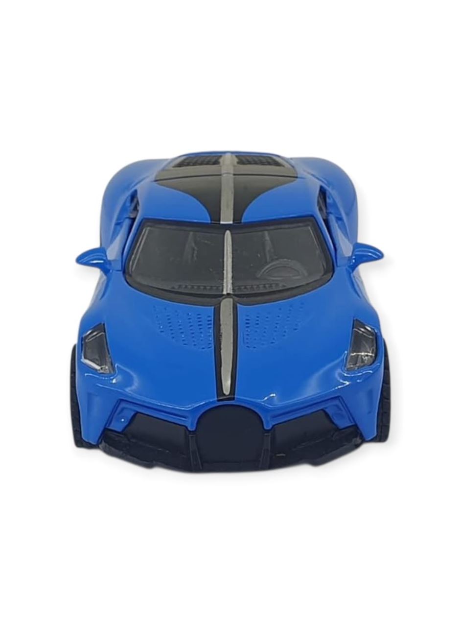 Çek Bırak Araba Metal - 6643-06 - Mavi