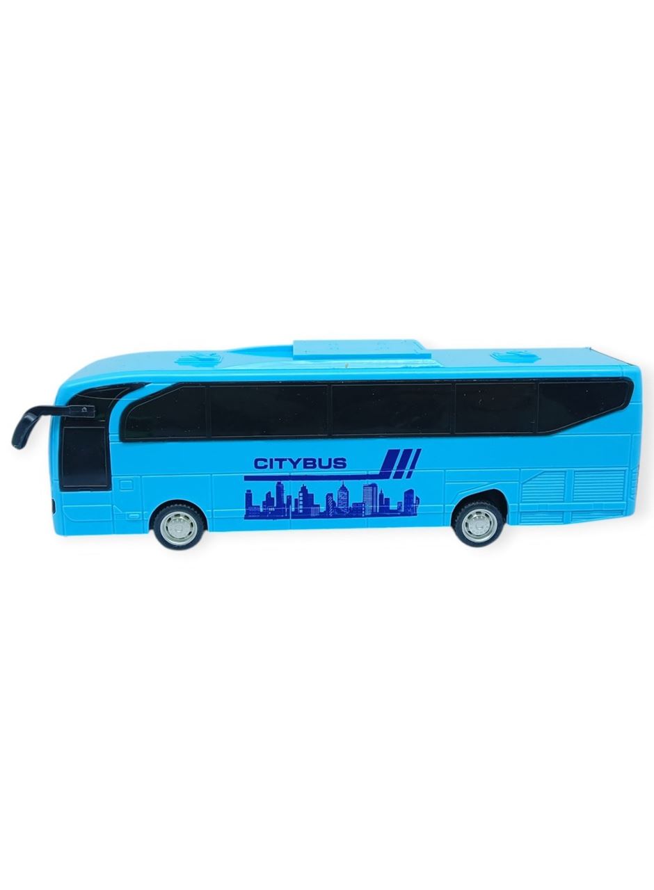 Sürtmeli Tur Otobüsü - 23 cm - Mavi