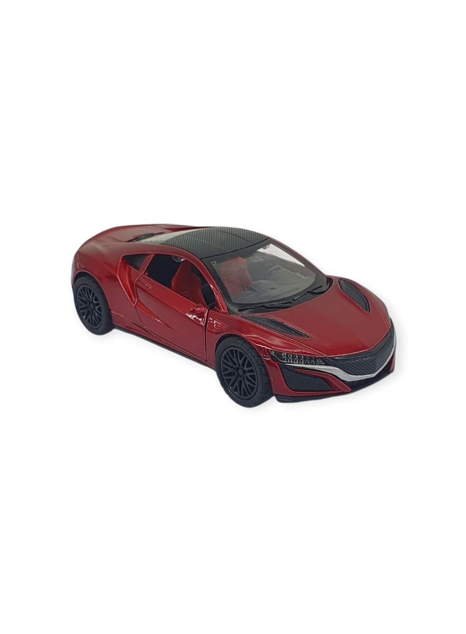 Çek Bırak Araba Metal - 3691C - Kırmızı