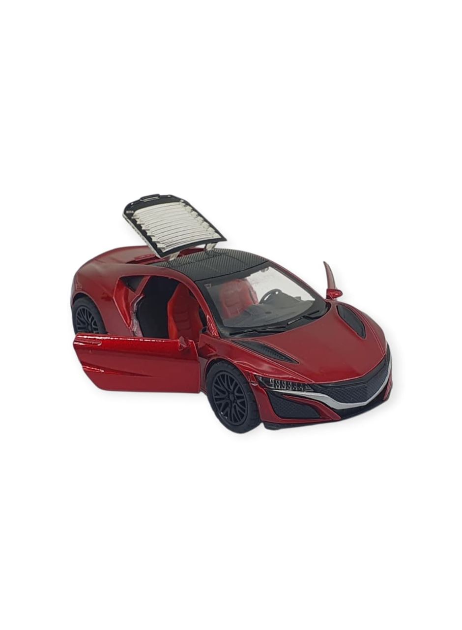 Çek Bırak Araba Metal - 3691C - Kırmızı