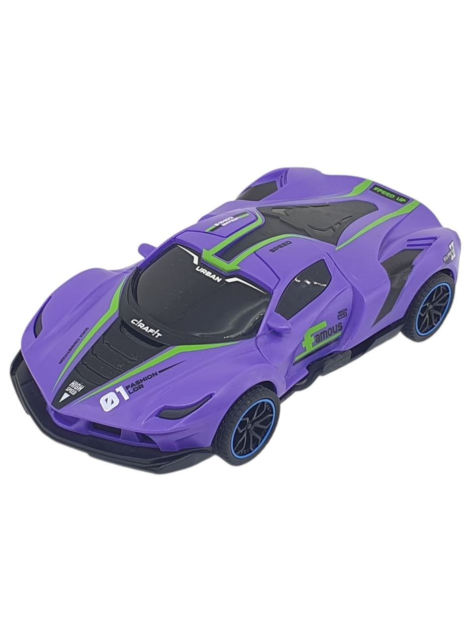 Sürtmeli Drift Arabalar 15 cm - D400-52 - Mor