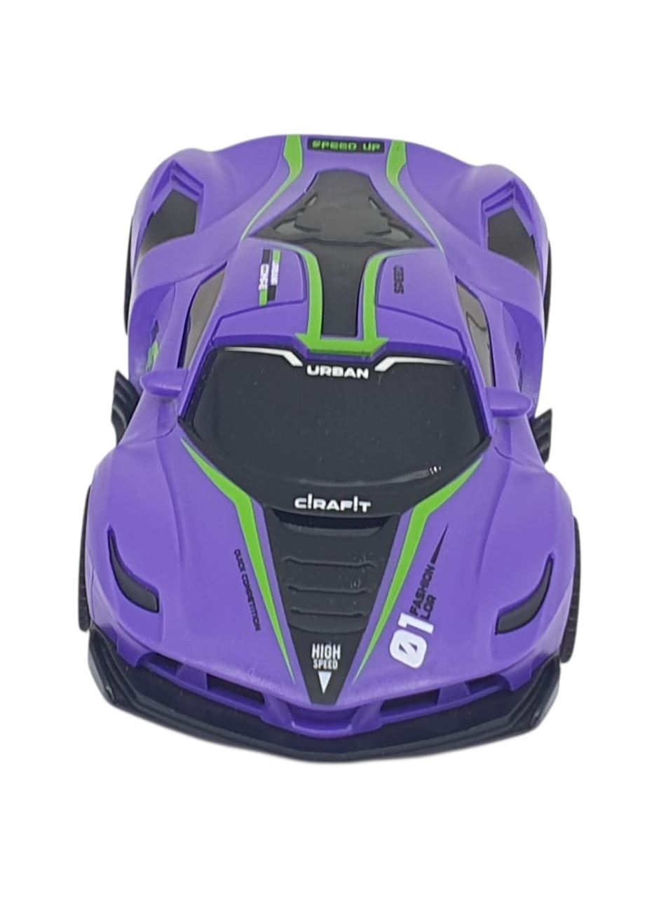 Sürtmeli Drift Arabalar 15 cm - D400-52 - Mor