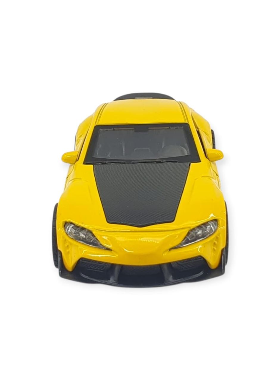 Çek Bırak Araba Metal - 3691C - Sarı