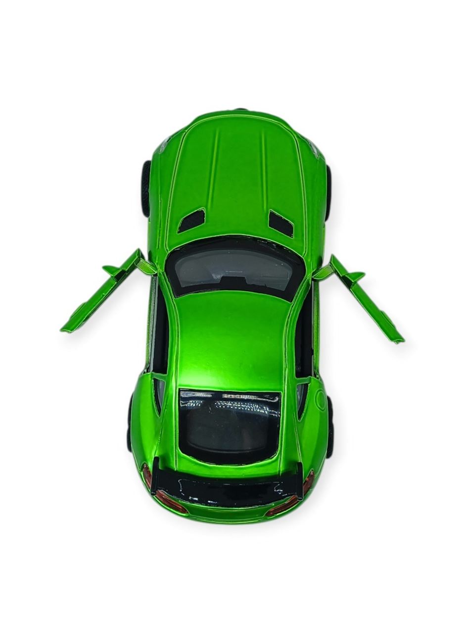Çek Bırak Metal Arabalar 12 cm - Metalik Yeşil