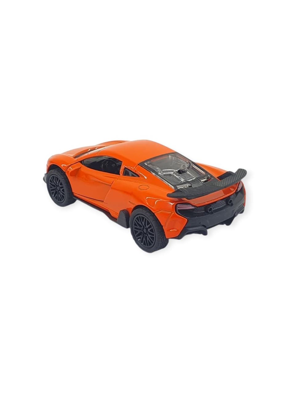 Çek Bırak Araba Metal - 3661C- Turuncu