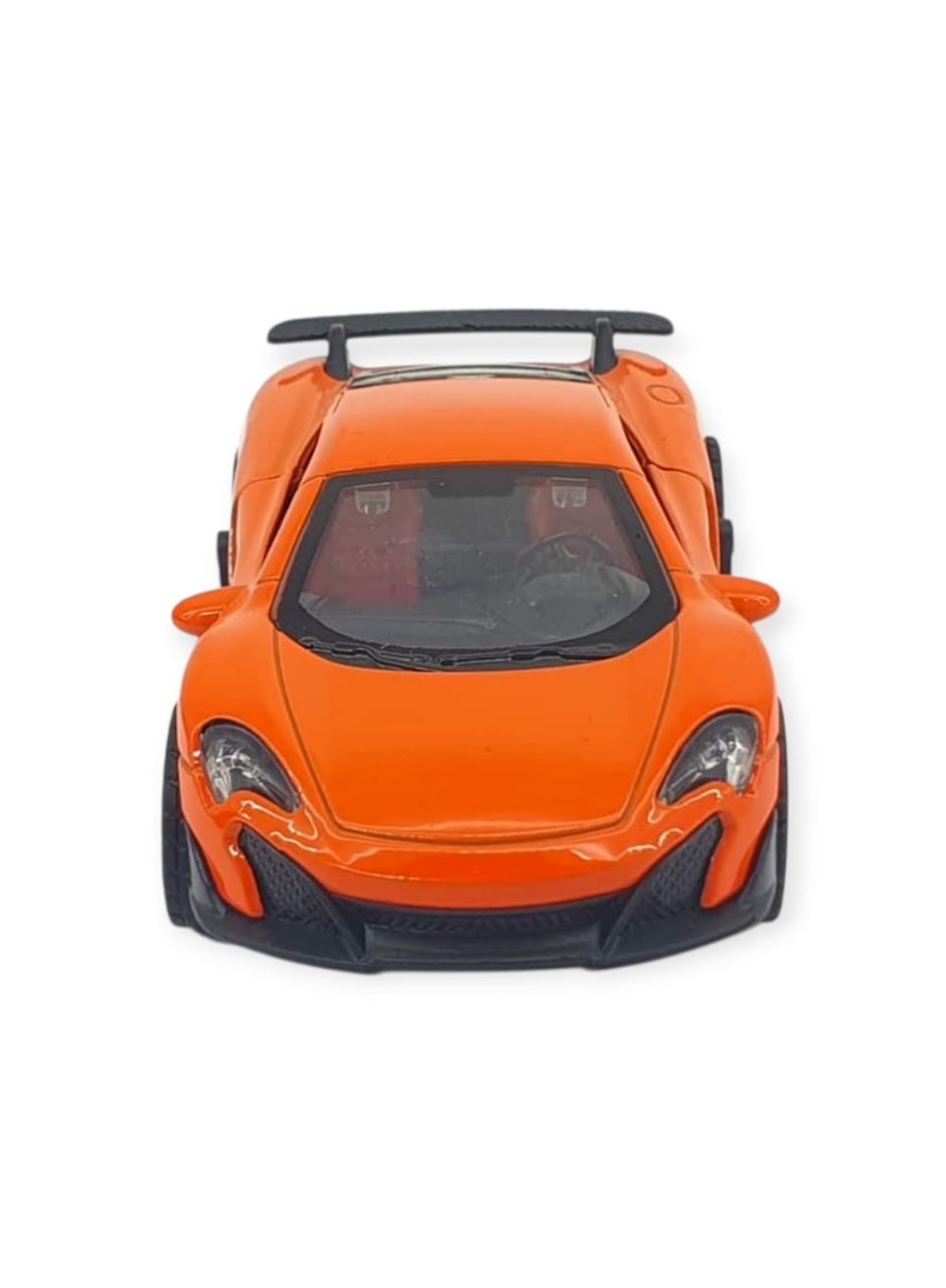 Çek Bırak Araba Metal - 3661C- Turuncu