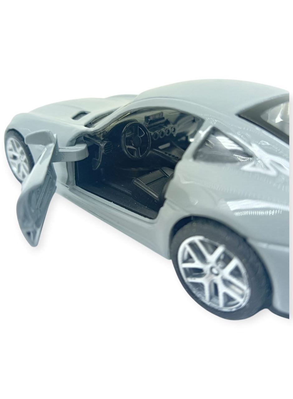 Çek Bırak Metal Arabalar 12 cm - Gri