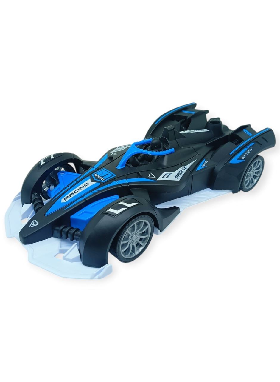 Uzaktan Kumandalı Buhar Atan F1 Yarış Arabası 1:12 - Mavi