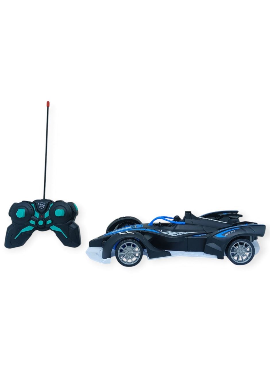 Uzaktan Kumandalı Buhar Atan F1 Yarış Arabası 1:12 - Mavi