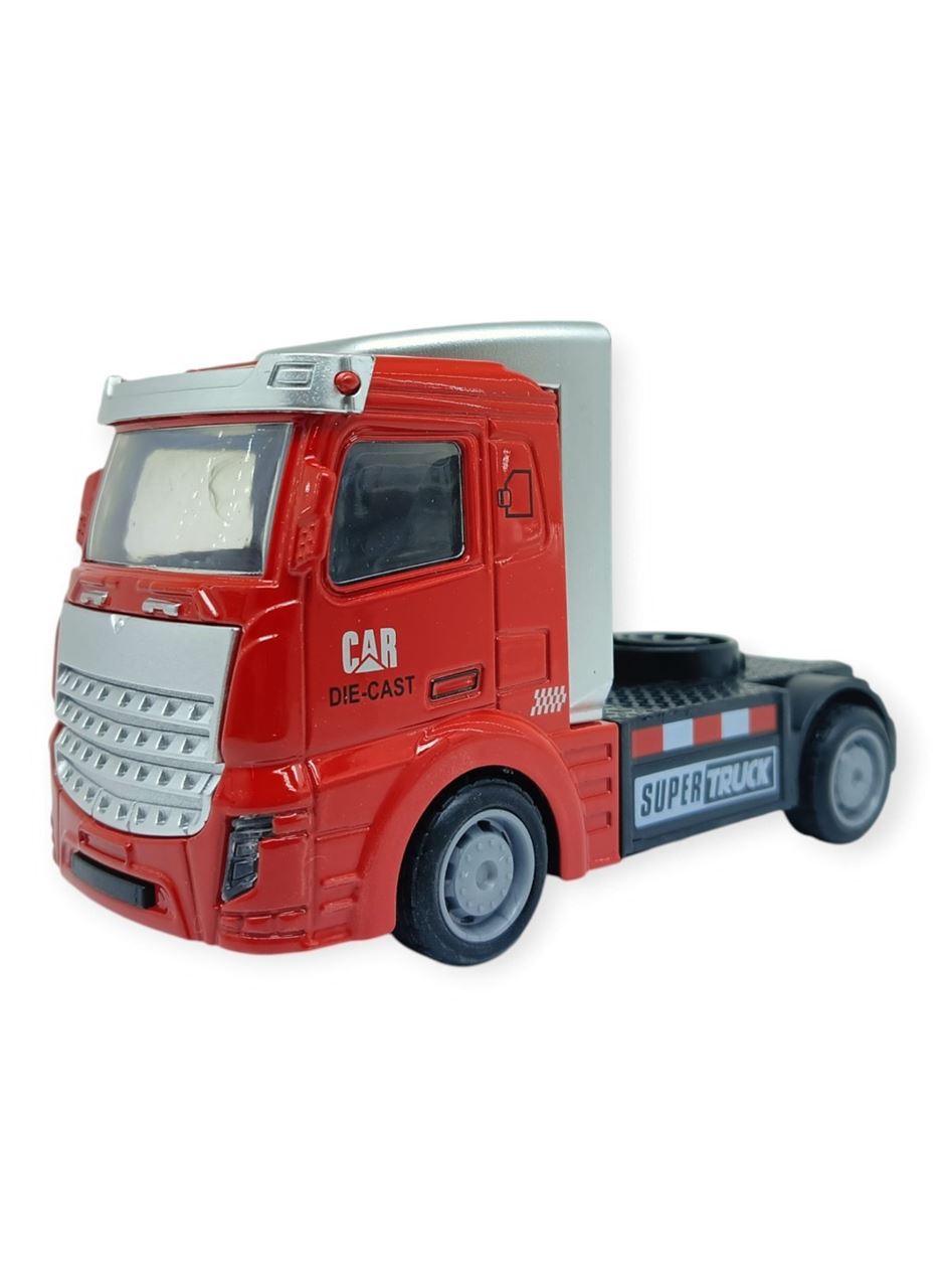 Çekbırak Metal Tır Kafası 12 cm - Kırmızı