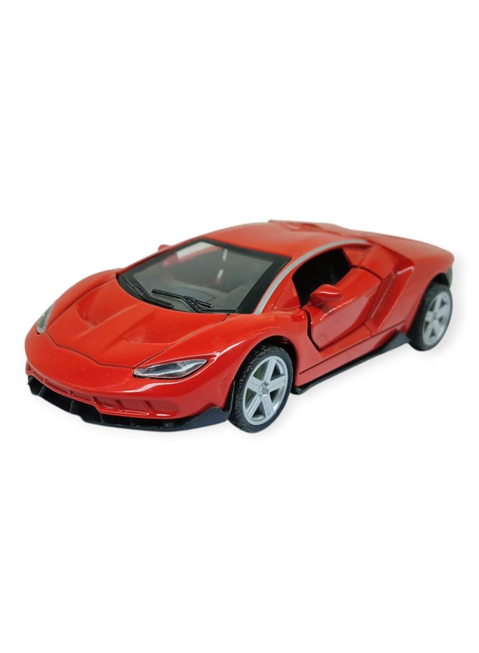 Çek Bırak Metal Arabalar 12 cm - 6632-40 - Kırmızı