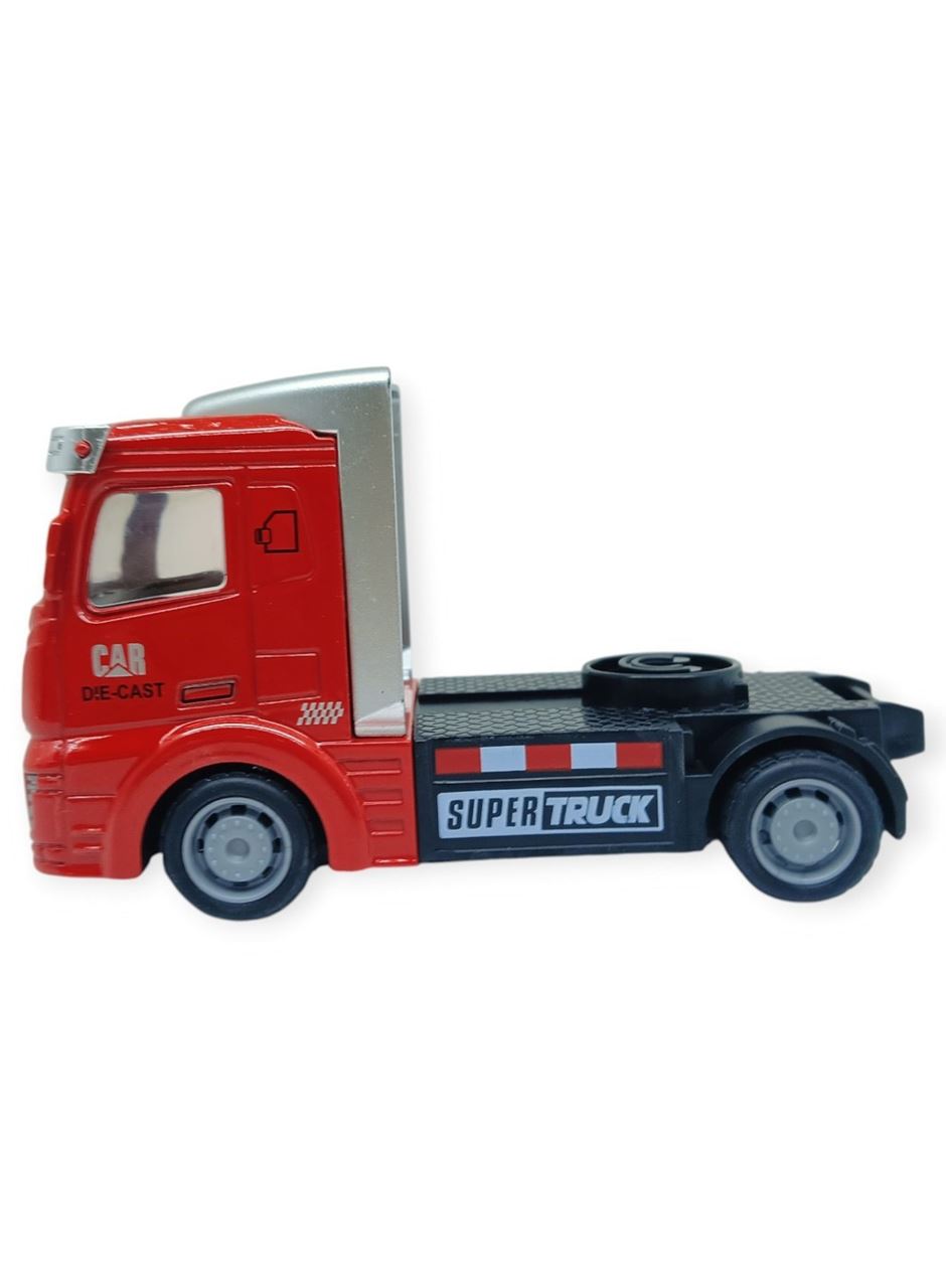 Çekbırak Metal Tır Kafası 12 cm - Kırmızı