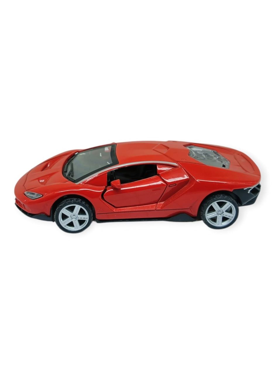 Çek Bırak Metal Arabalar 12 cm - 6632-40 - Kırmızı