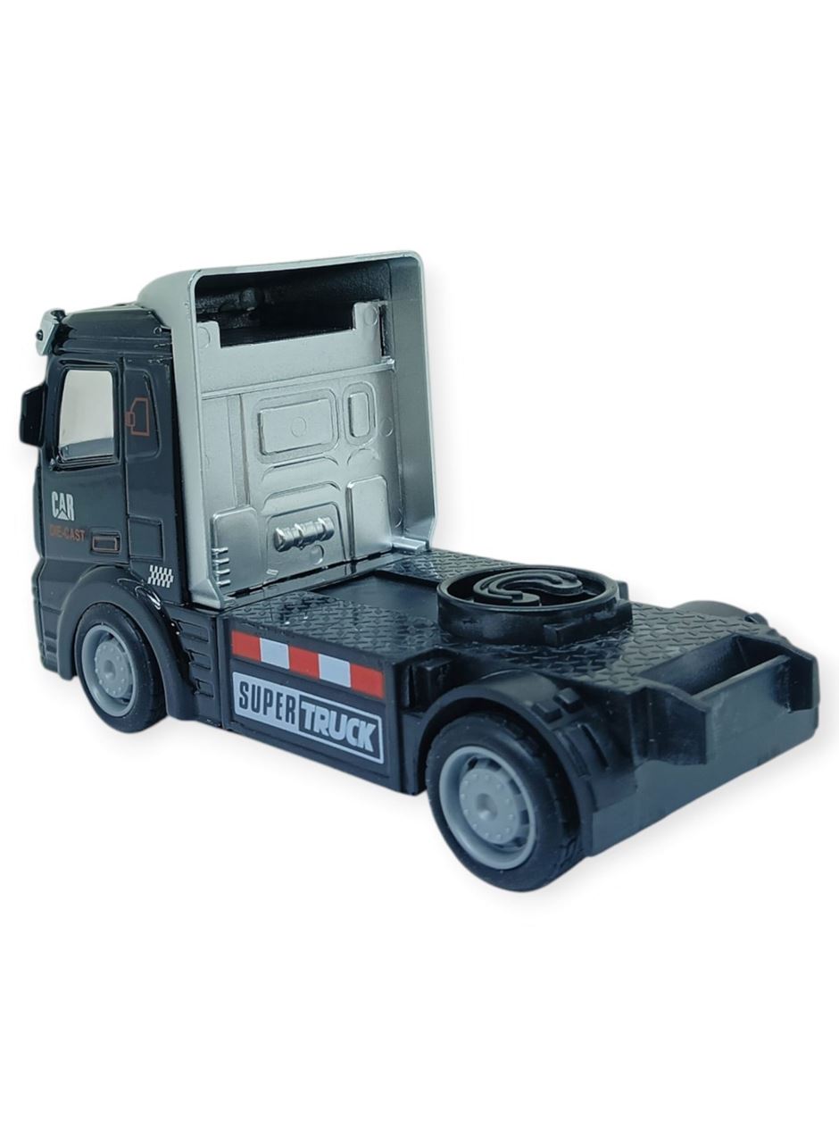 Çekbırak Metal Tır Kafası 12 cm - Siyah