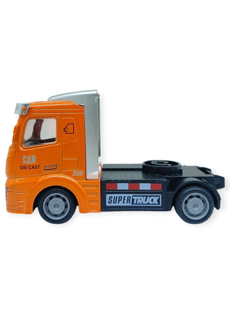 Çekbırak Metal Tır Kafası 12 cm - Turuncu