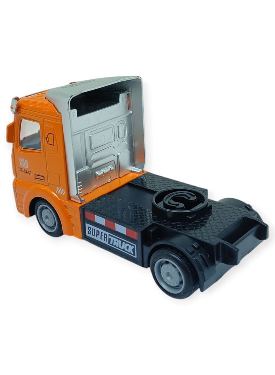 Çekbırak Metal Tır Kafası 12 cm - Turuncu