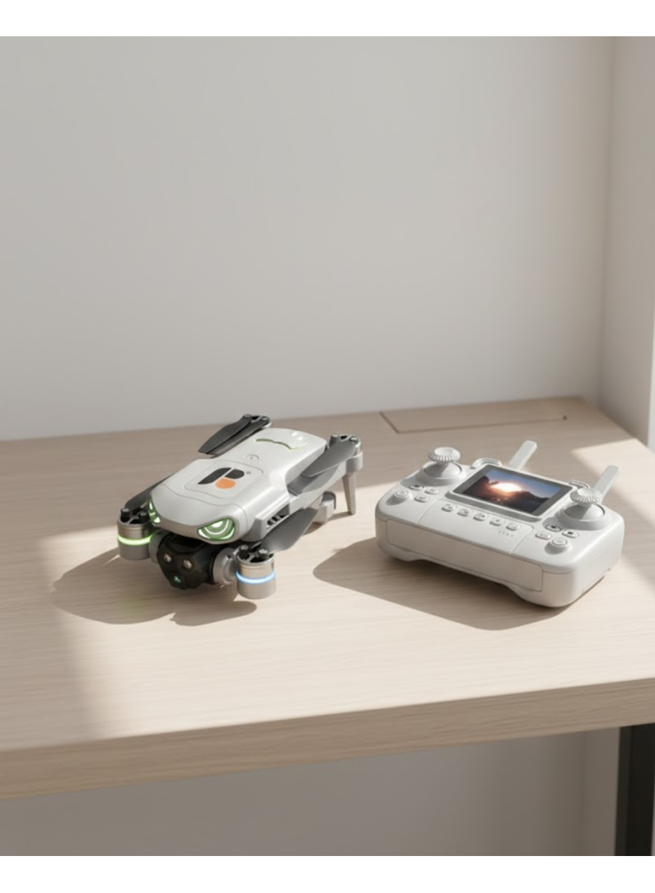 Çift Kameralı Akıllı Engel Algılamalı Katlanabilir Drone