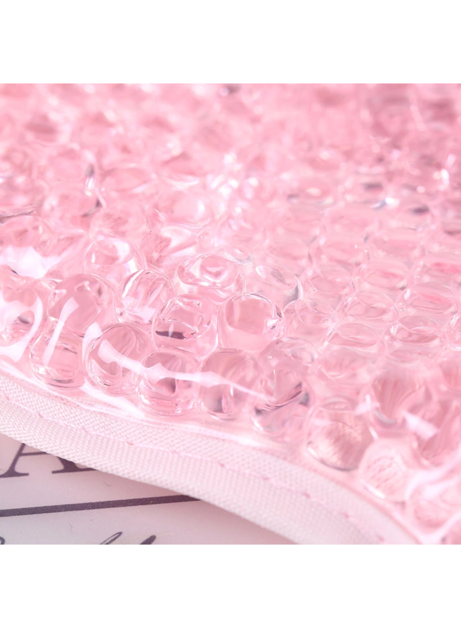 Terapi Jel Yüz Maskesi Soğuk Ve Sıcak Boncuklu Ayarlanabilir Maske (Pembe) (