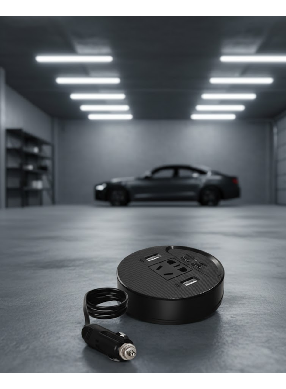 Şık Tasarımlı Araç İçi Power Converter Dayanıklı ve Güçlü