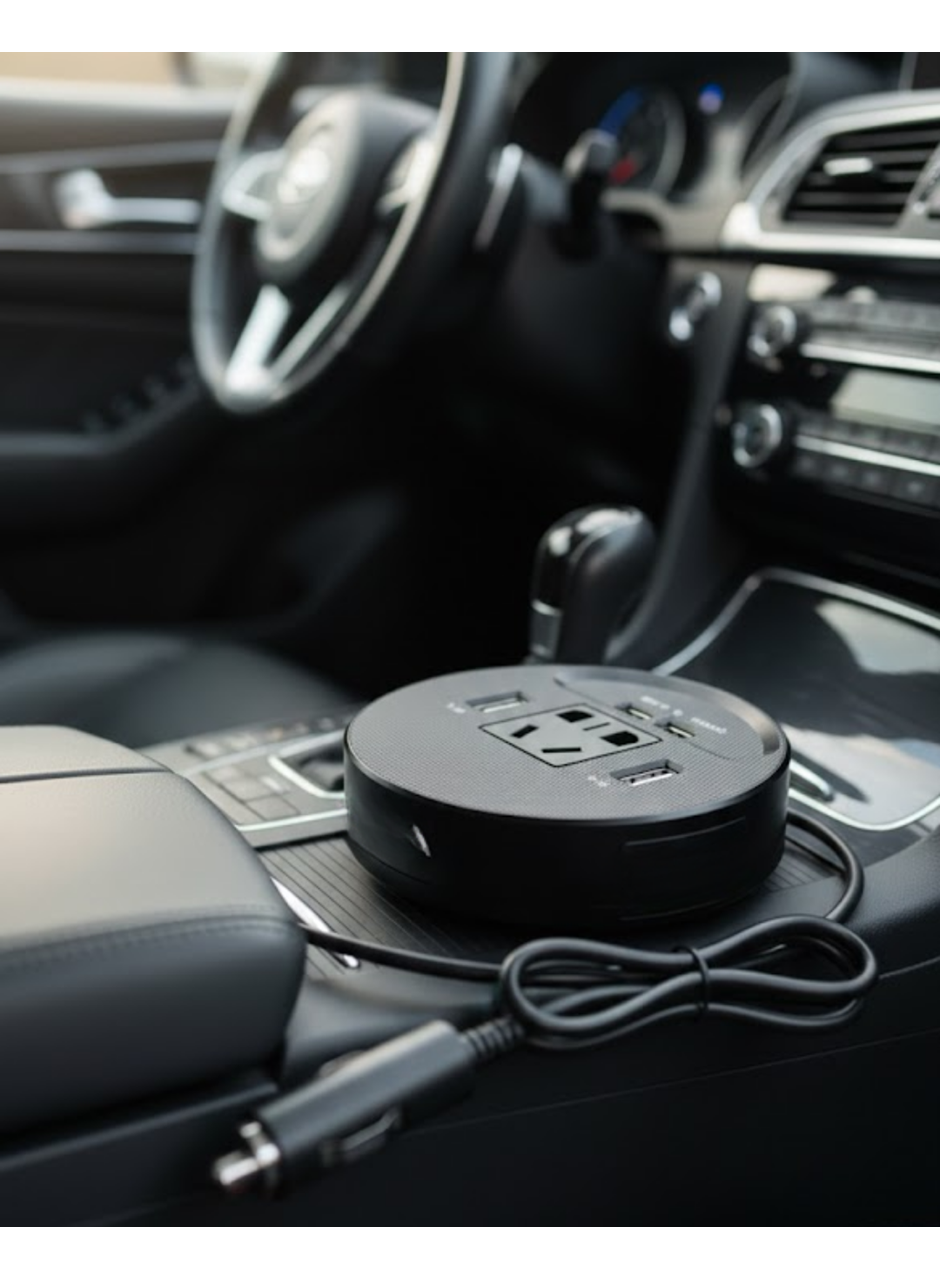 Araç İçi Power Inverter Çoklu USB Girişli Hızlı ve Güvenli Şarj