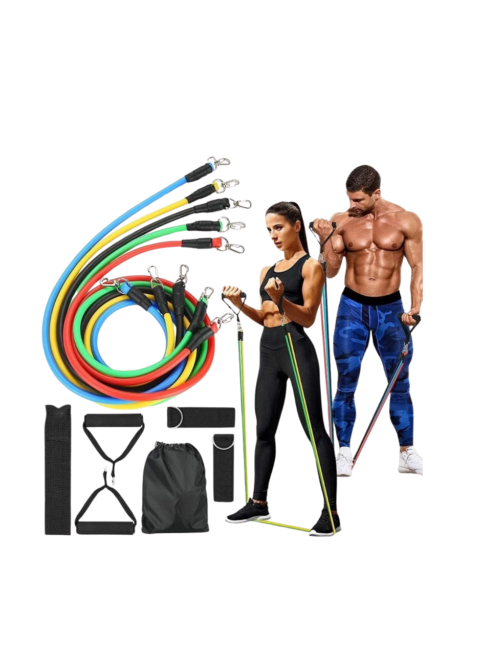 Full Body Antrenman İçin Kapı Arkası Spor Bandı ve Aksesuar Seti