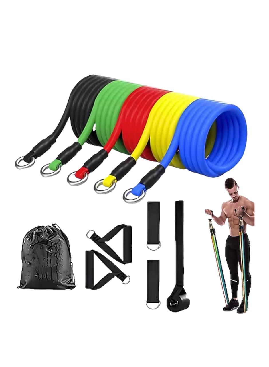 Full Body Antrenman İçin Kapı Arkası Spor Bandı ve Aksesuar Seti