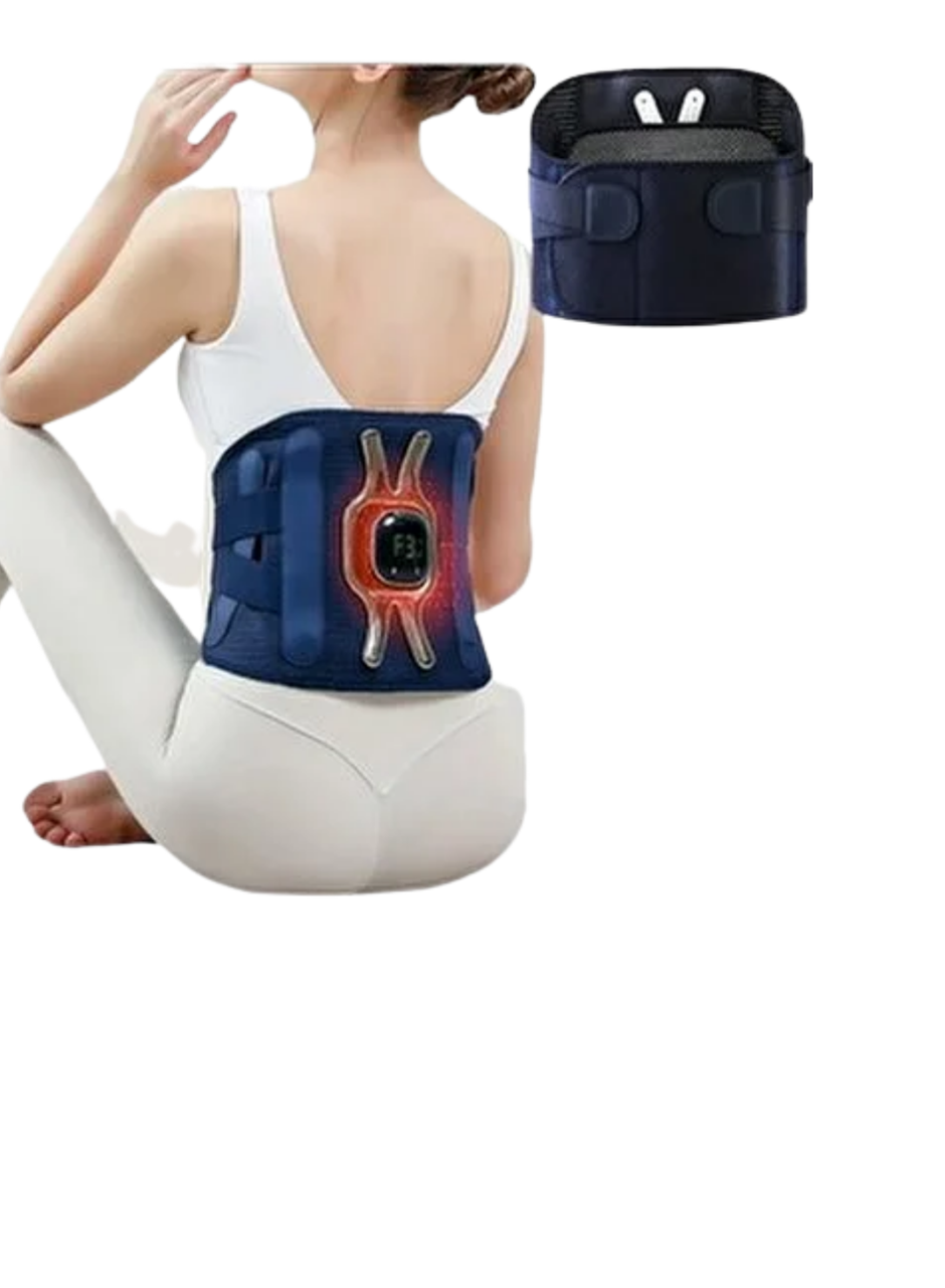 Vücut ve Karın Bölgesi İçin Isıtmalı Masaj Kemeri