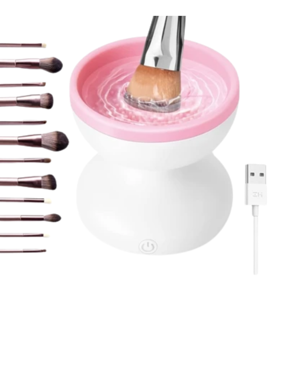 USB Çalışan Otomatik Kozmetik Fırça Temizleme Makinesi