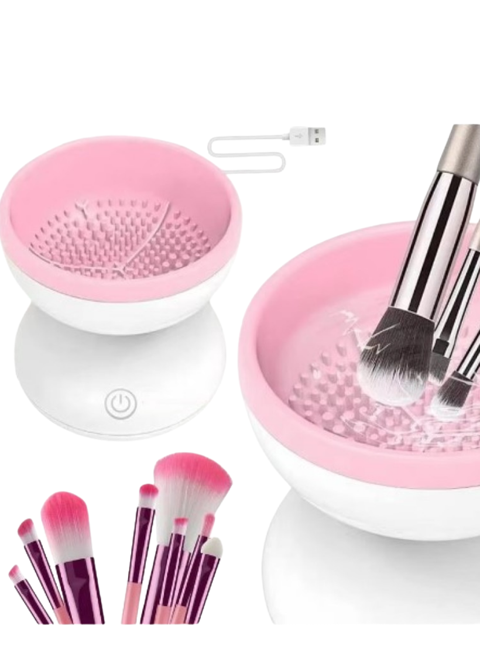 Taşınabilir Elektrikli Makyaj Fırçası Temizleme ve Kurutma Cihazı