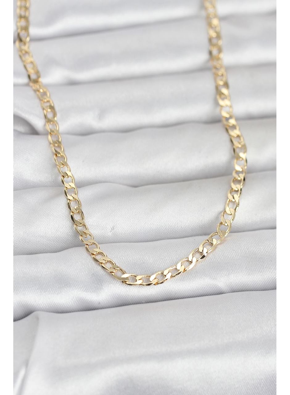 CM 14K Gold Renk Zincir Model 60 cm Kadın Kolye