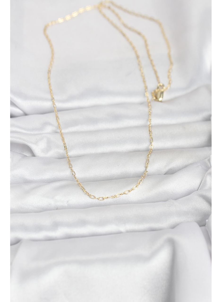 CM 14K Gold Renk 60 cm Zincirli Kadın Kolye