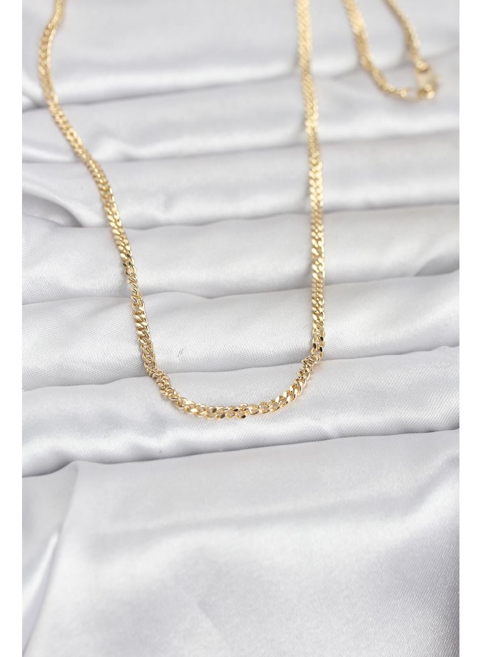 CM 14K Gold Renk 60 cm Zincir Kadın Kolye