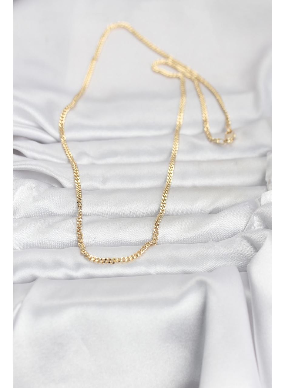 CM 14K Gold Renk 60 cm Zincir Kadın Kolye