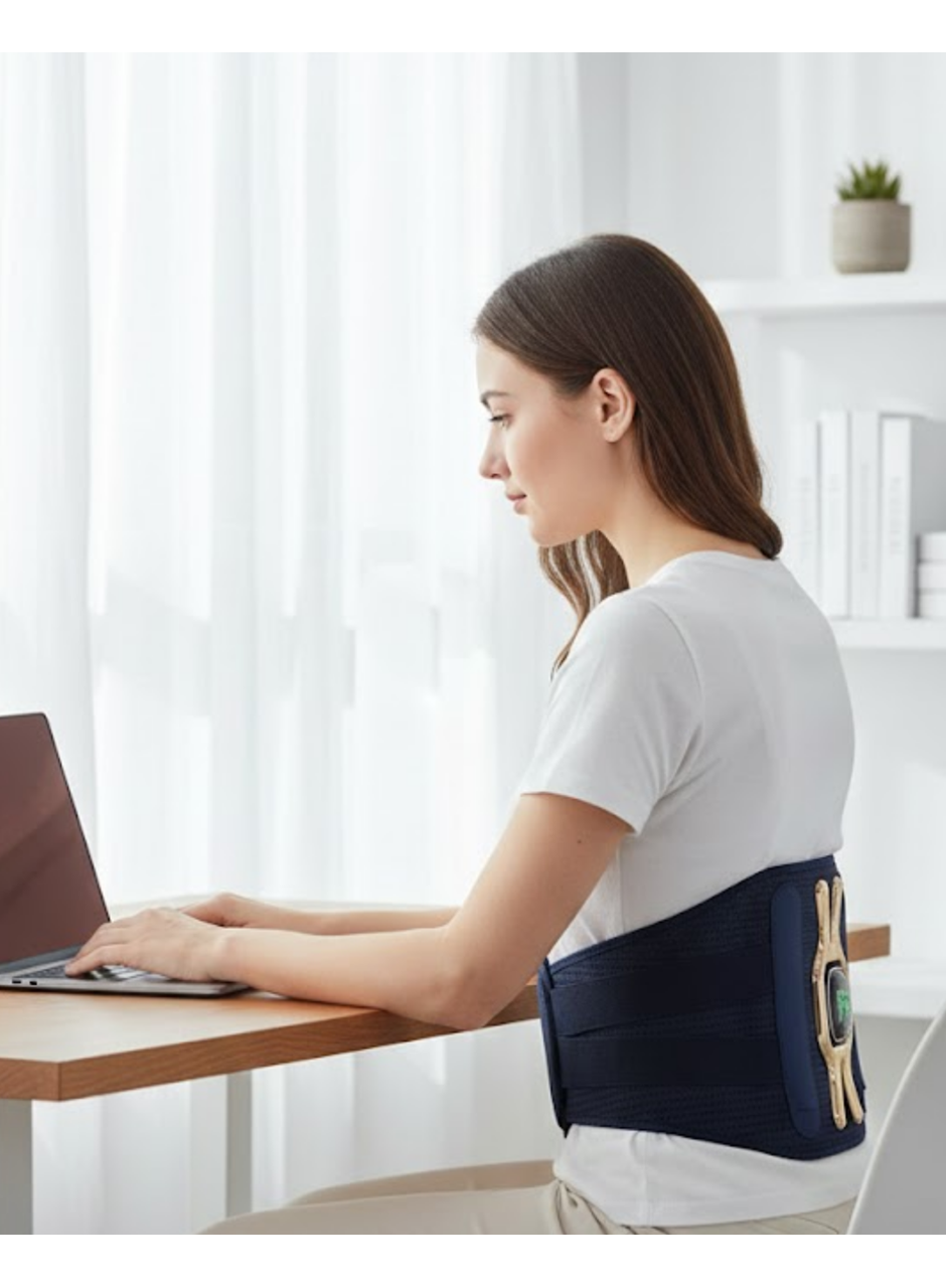 Bel Karın ve Sırt İçin Isıtmalı Masaj Cihazı