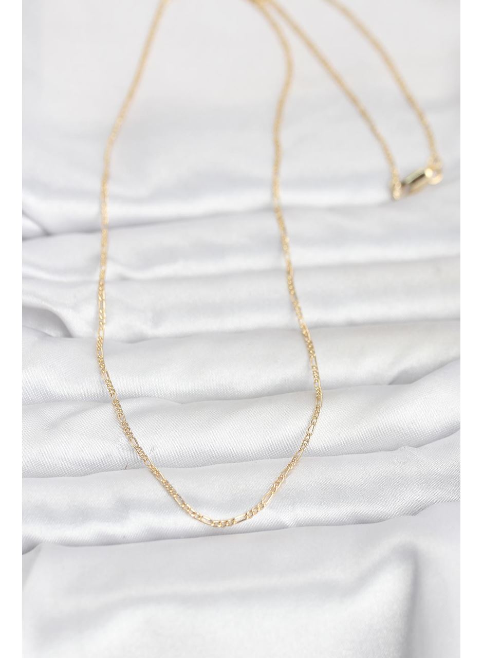 CM 14K Gold Renk 60 cm Zincirli Kadın Kolye