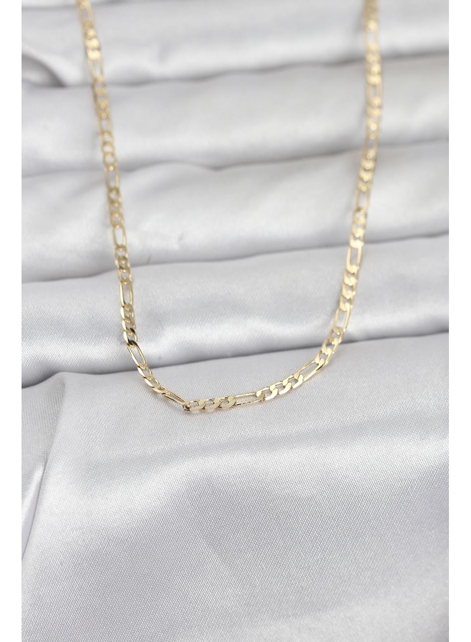 CM 14K Gold Renk İnce Kuşgözü Zincir Model 60 cm Kadın Kolye