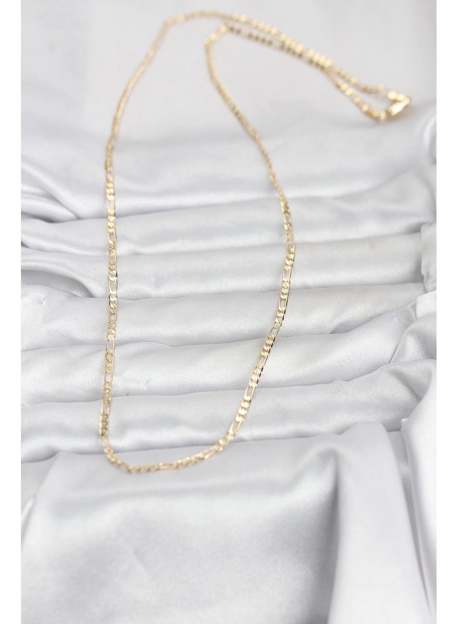 CM 14K Gold Renk İnce Kuşgözü Zincir Model 60 cm Kadın Kolye