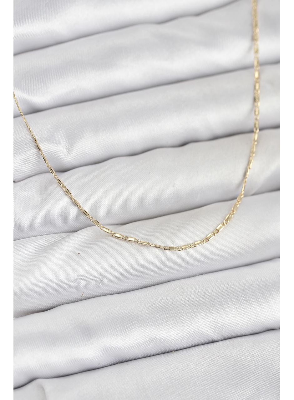 CM 14K Gold Renk Kesme Model 60 cm Kadın Kolye