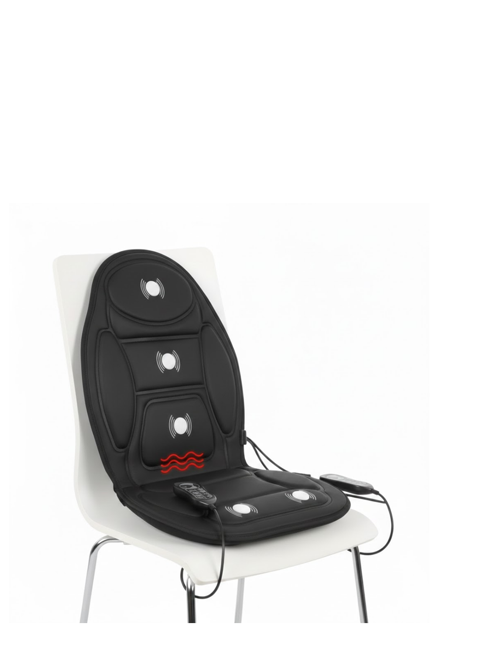 Titreşimli Masaj Minderi 5 Masaj Modu ve 3 Yoğunluk Seviyesi