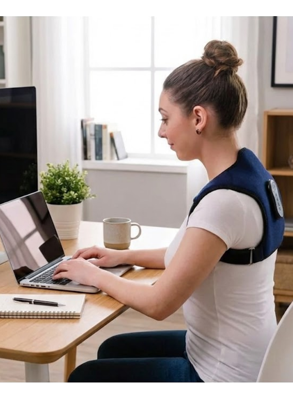 Postür Düzeltici Masaj Kemeri Titreşim Isıtma ve Destek Sistemi