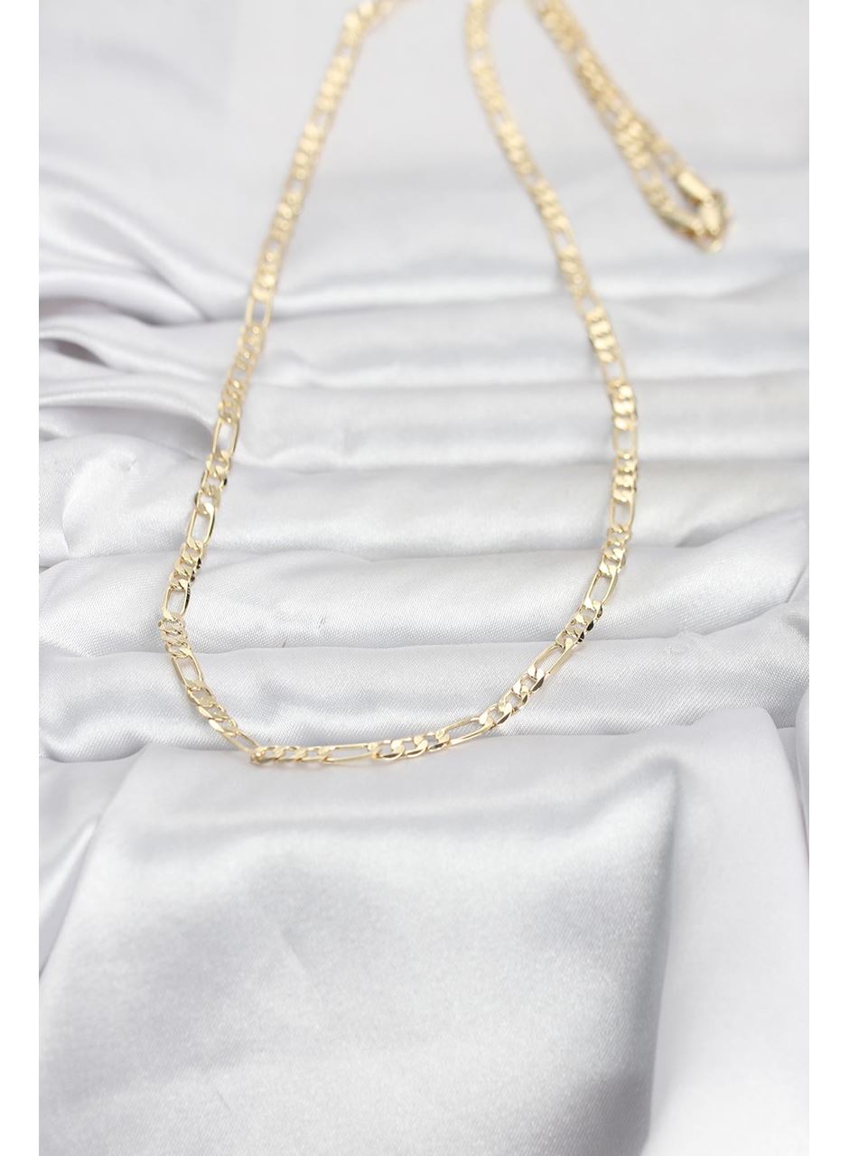 CM 14K Gold Renk Kuşgözü Zincir Model 60 cm Kadın Kolye