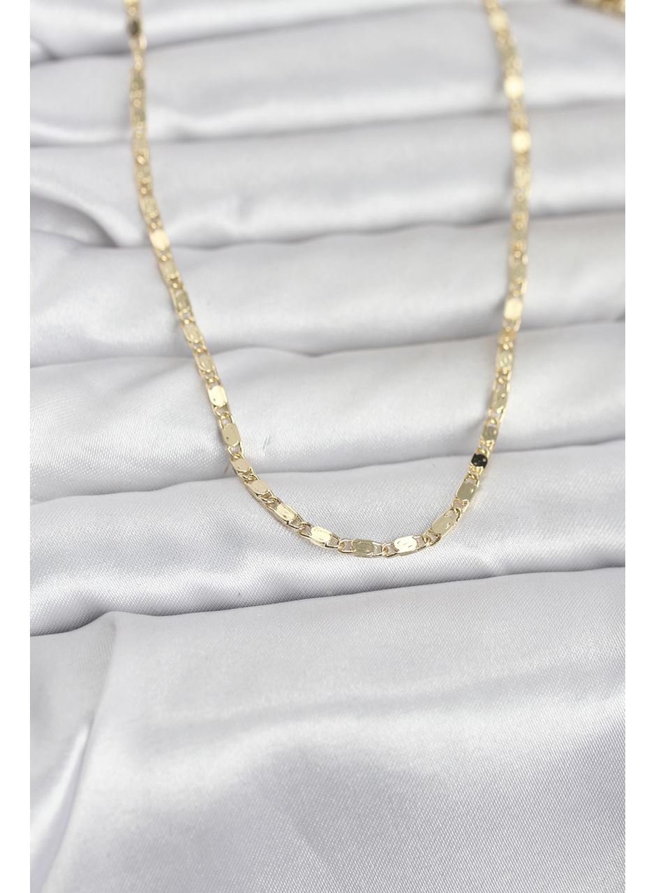 CM 14K Gold Renk Ezme Zincir 60 cm Kadın Kolye