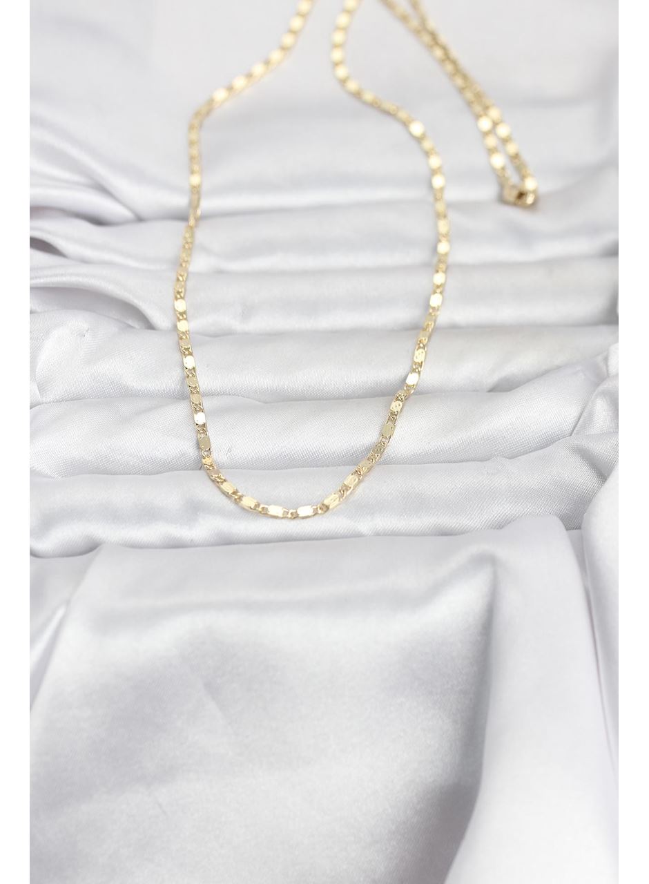 CM 14K Gold Renk Ezme Zincir 60 cm Kadın Kolye