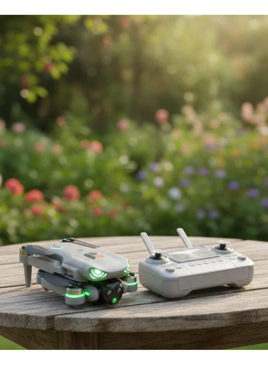 HD Kameralı Drone Ekranlı Kumanda Güvenli ve Dengeli Uçuş