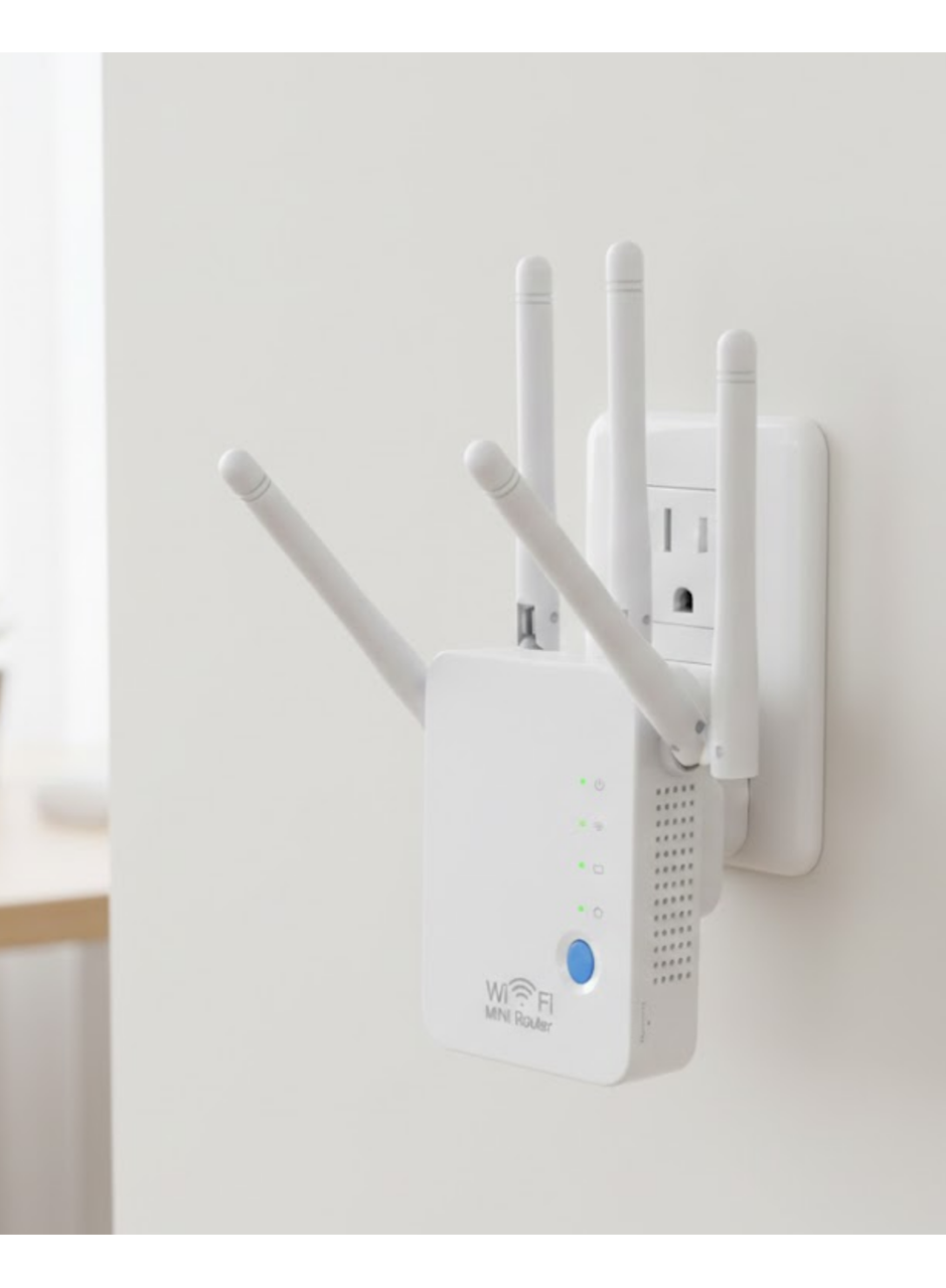 300Mbps WiFi Tekrarlayıcı WPS Güvenlikli AP Modlu Güçlendirici