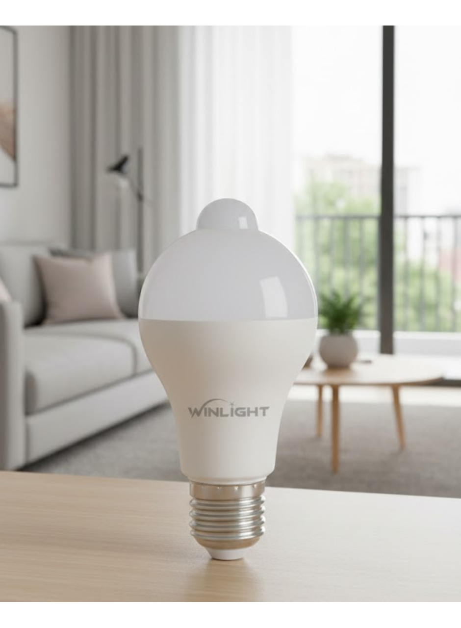 Gece Otomatik Devreye Giren Sensörlü LED Lamba